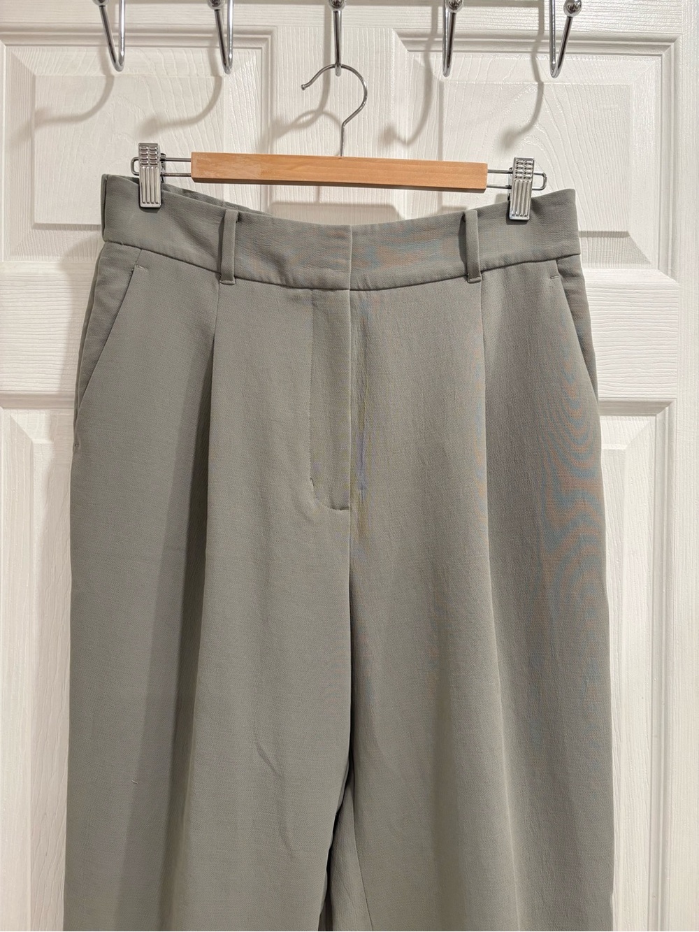 Aritzia Wilfred Dashwood Green Grey Pants - Picture 7 of 12